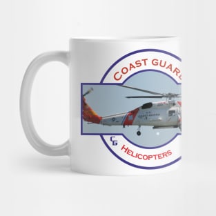 US Coastguard search and rescue Helicopter, Mug